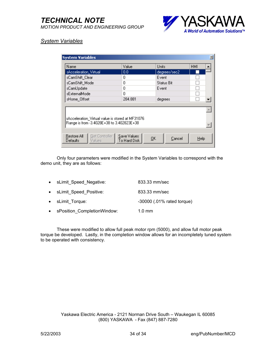 Yaskawa MP940-MW+ User Manual | Page 34 / 34