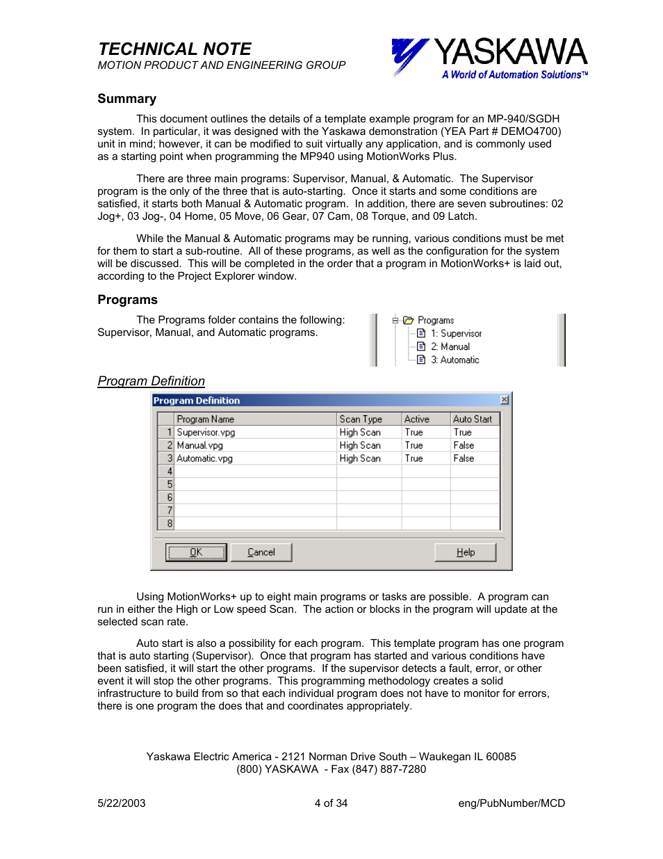 Yaskawa MP940-MW+ User Manual | Page 4 / 34
