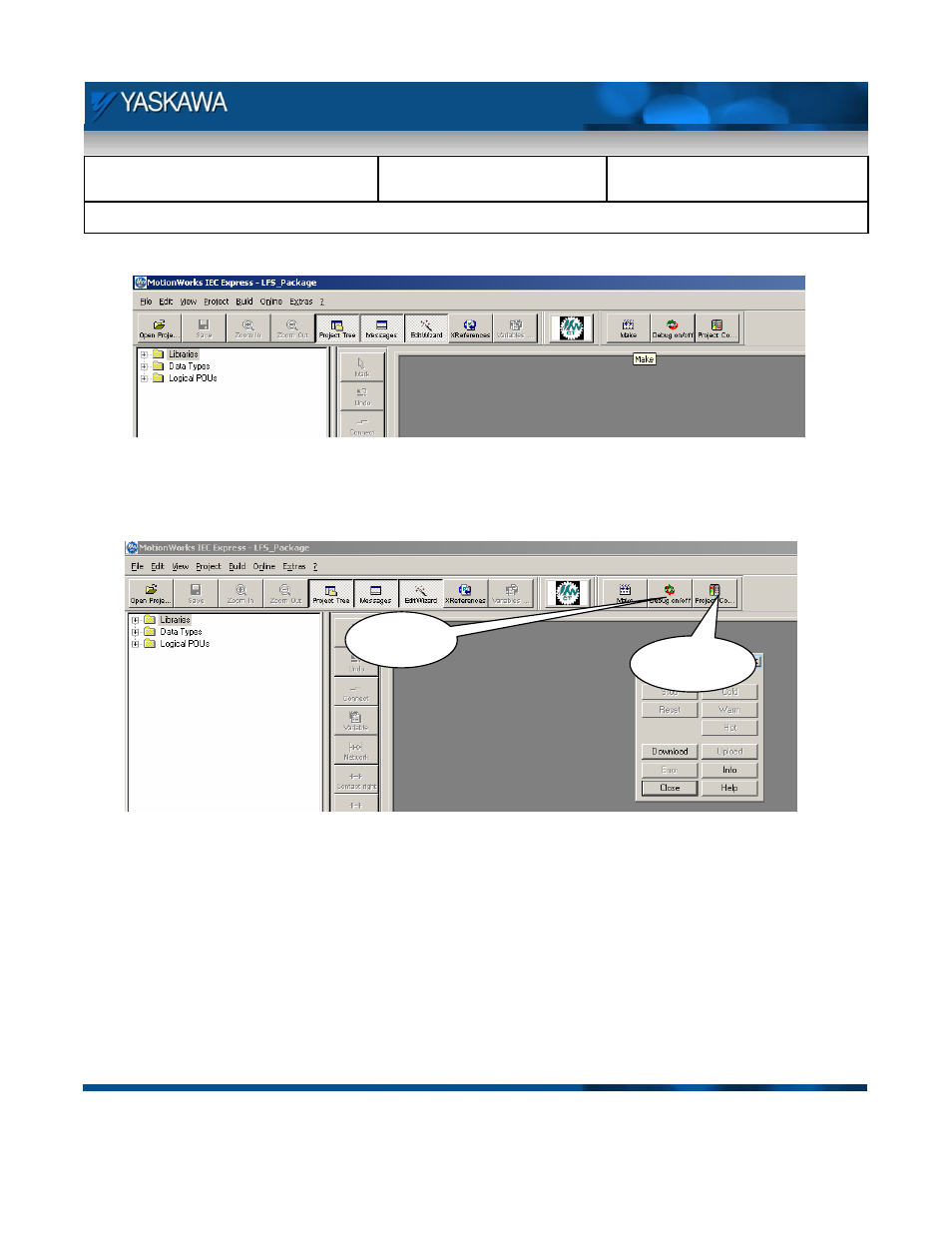 Program explanation | Yaskawa MotionWorks IEC User Manual | Page 5 / 10