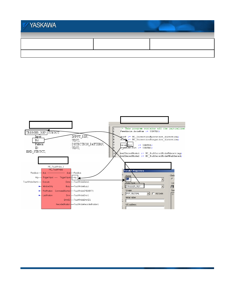 Configuration of latch (ext 1) | Yaskawa MotionWorks IEC User Manual | Page 8 / 10