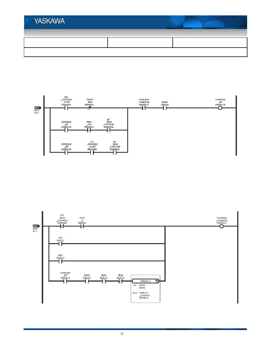 Yaskawa NS300 User Manual | Page 10 / 16