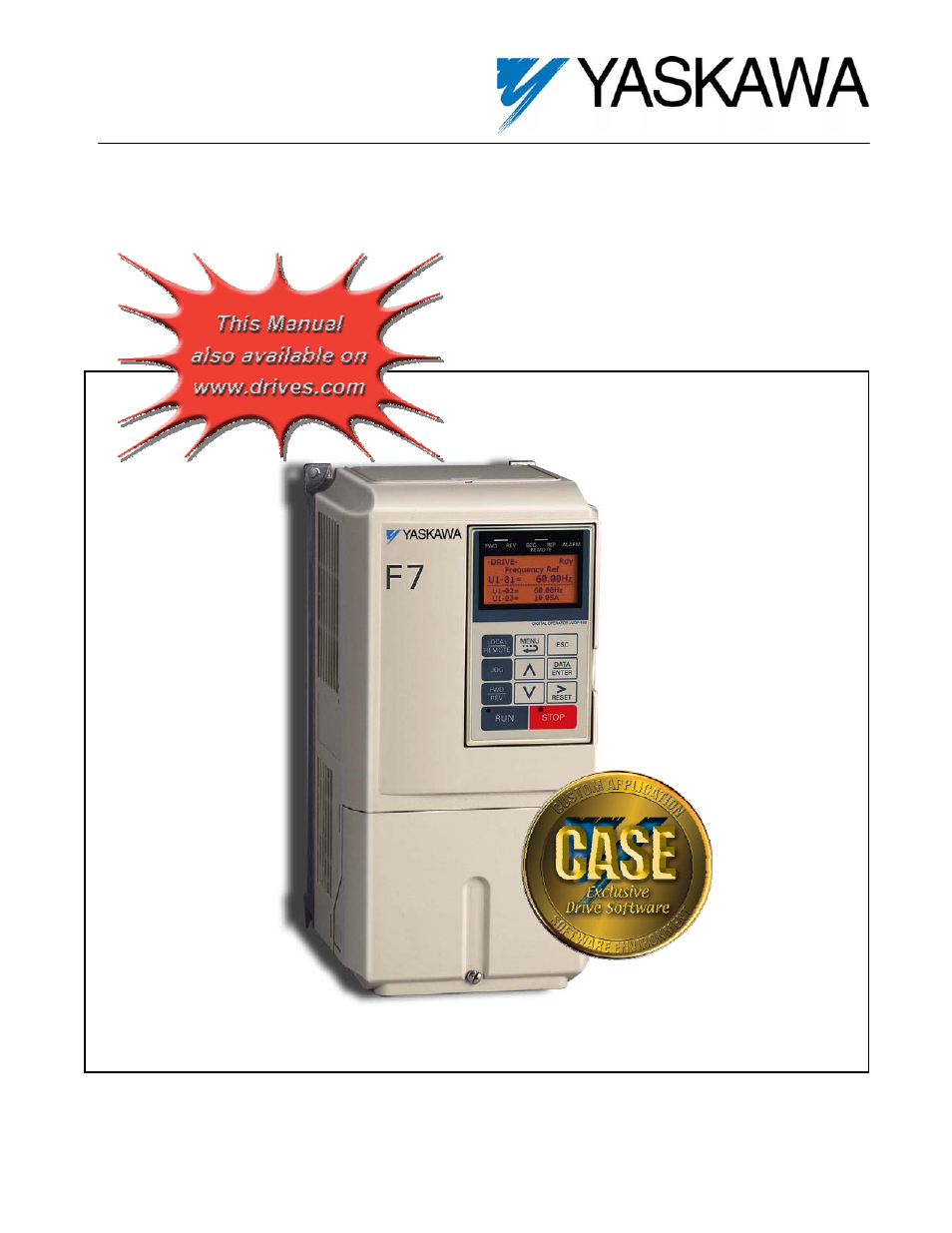 Yaskawa F7 Drive Enhanced PID for Air Compressor User Manual | 17 pages