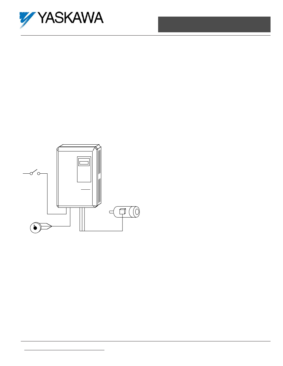 Yaskawa GPD515C-XXXX-CS009 User Manual | 3 pages