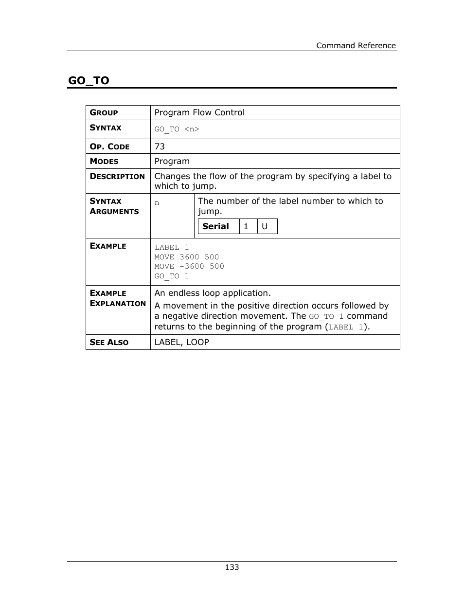 Go_to | Yaskawa FSP Amplifier FlexWorks User Manual | Page 133 / 258