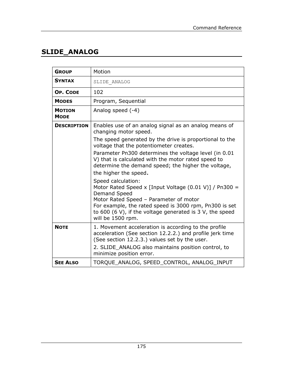 Slide_analog | Yaskawa FSP Amplifier FlexWorks User Manual | Page 175 / 258