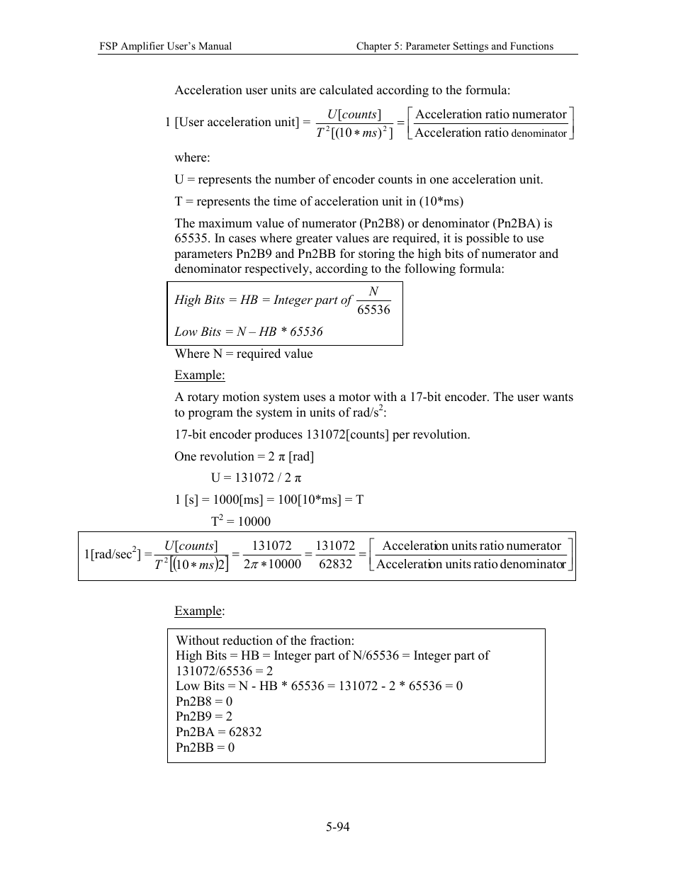 Yaskawa FSP Amplifier User Manual | Page 161 / 366