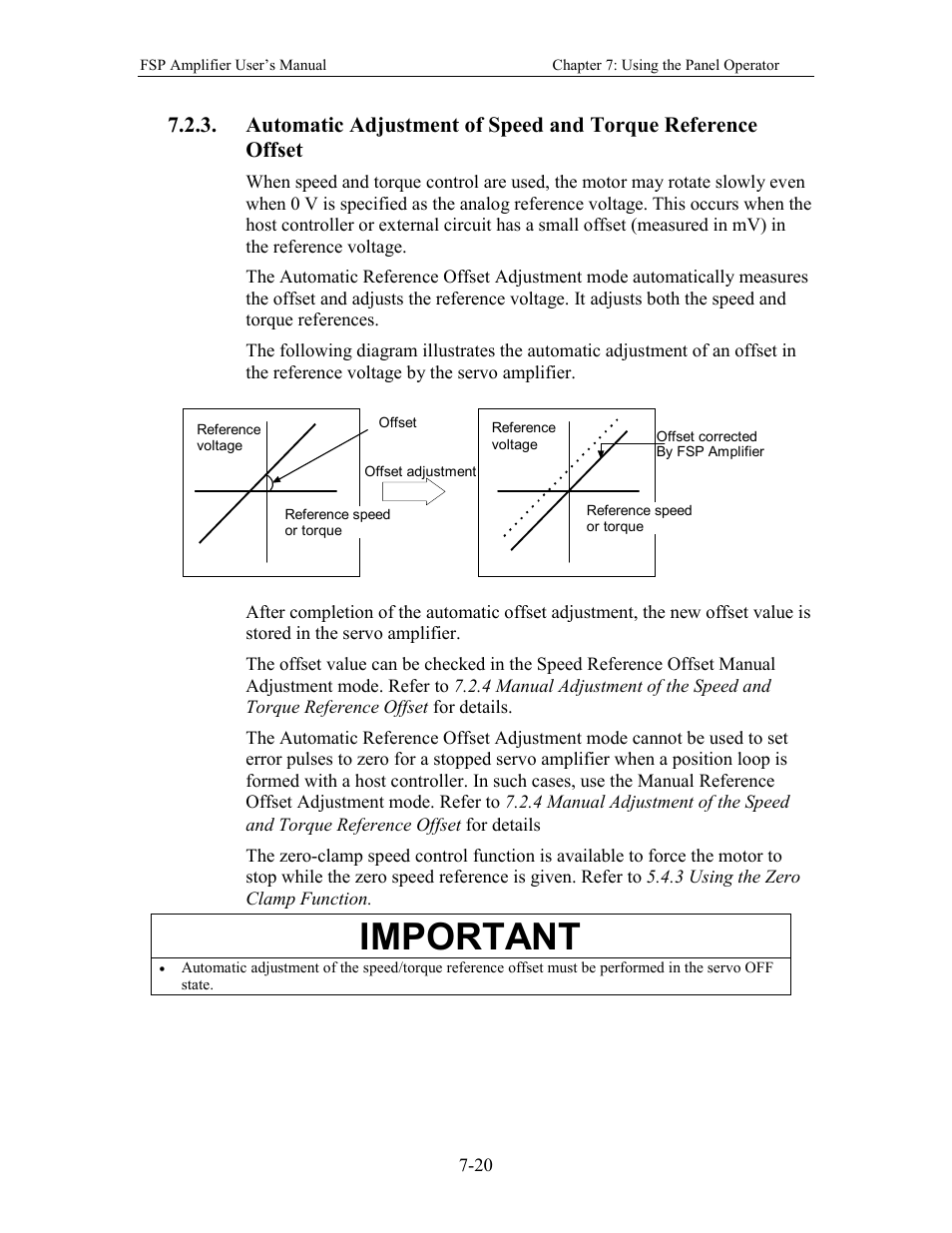 Important | Yaskawa FSP Amplifier User Manual | Page 211 / 366