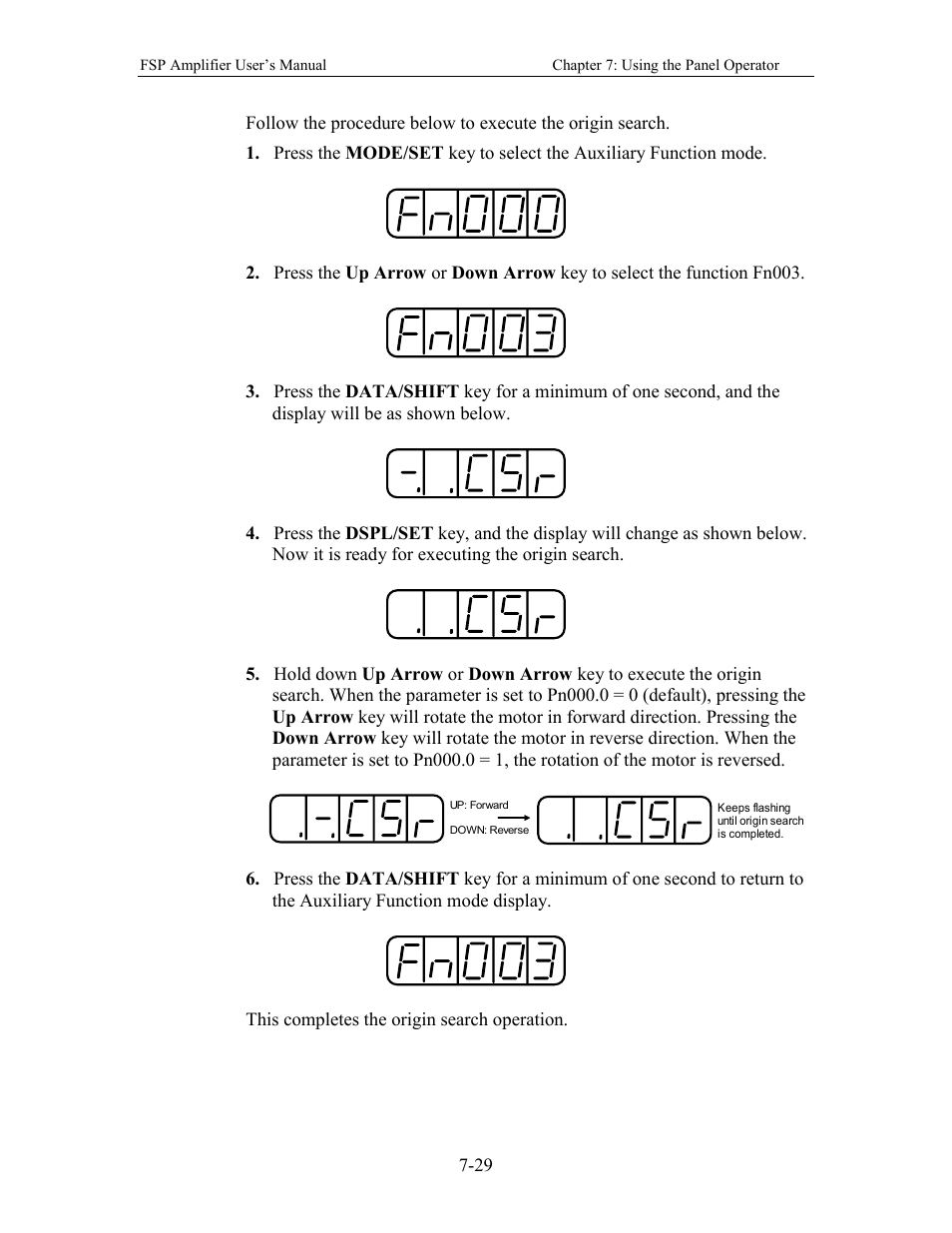 Yaskawa FSP Amplifier User Manual | Page 220 / 366