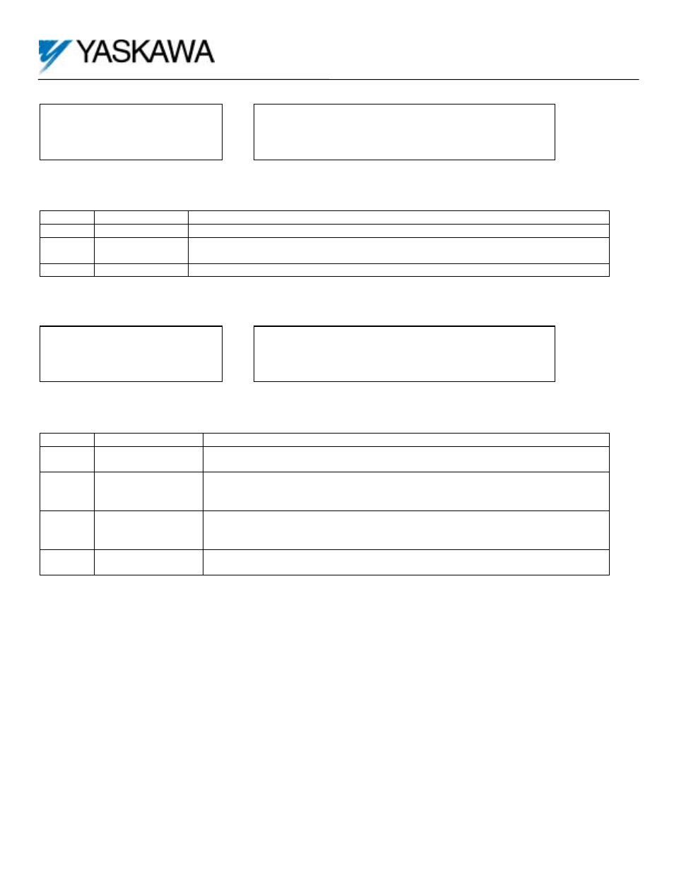 Motion control, Distance select multi-profile, Switch type both no | Yaskawa G5 Motion Control User Manual | Page 10 / 22