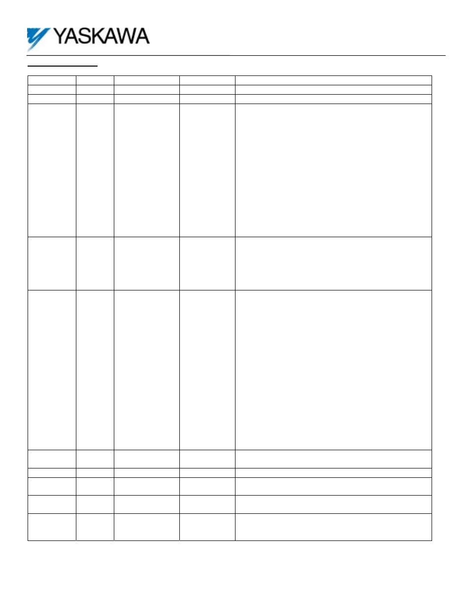 Motion control | Yaskawa G5 Motion Control User Manual | Page 17 / 22