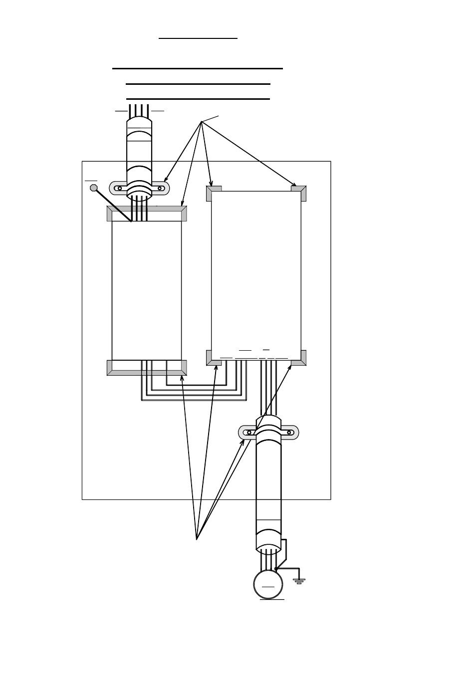 Metal plate, 3~ m, Filter inverter | Yaskawa Inverter Products Conform with the EMC Directive User Manual | Page 19 / 34