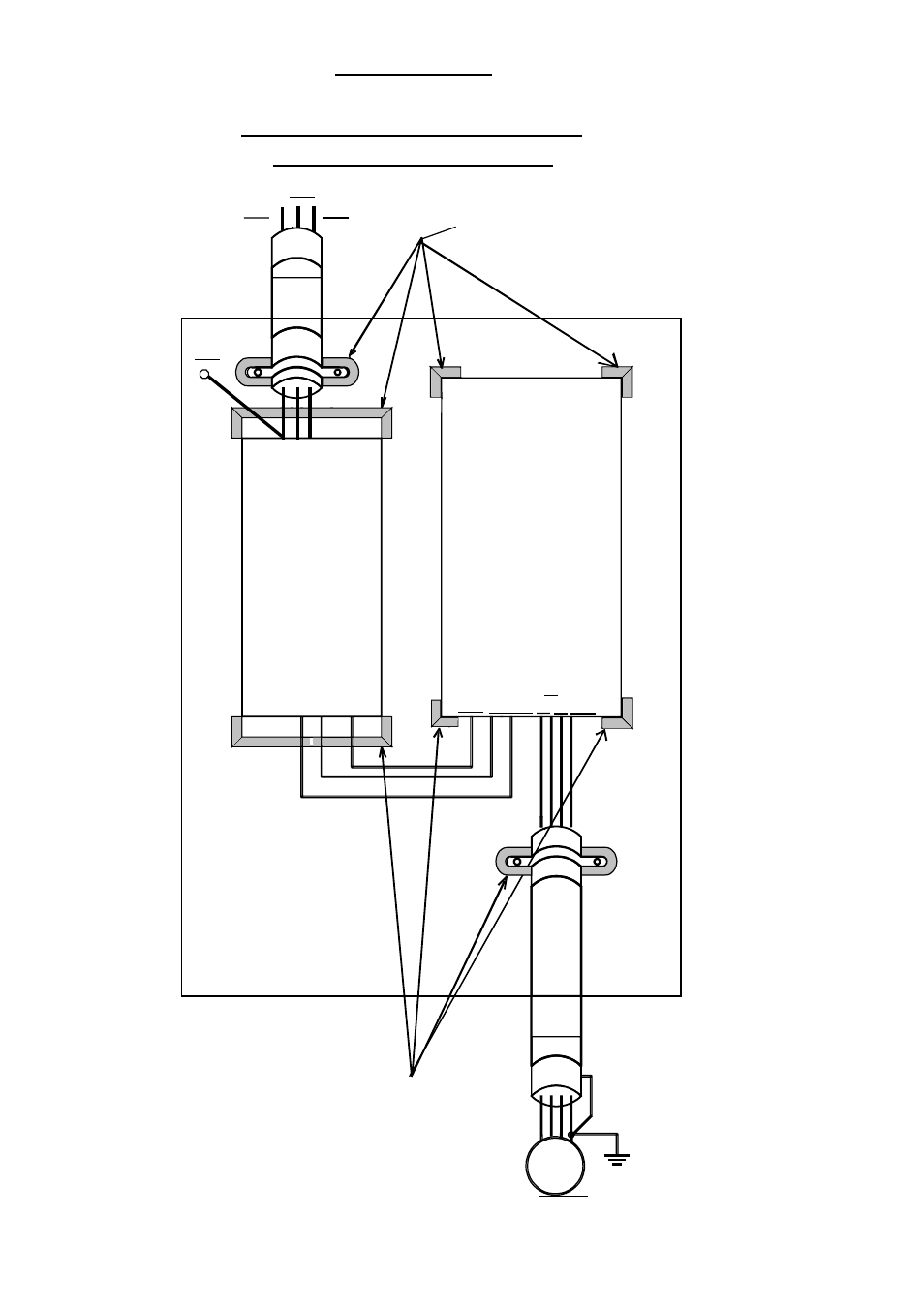 Metal plate, 3~ m, Filter inverter | Yaskawa Inverter Products Conform with the EMC Directive User Manual | Page 22 / 34