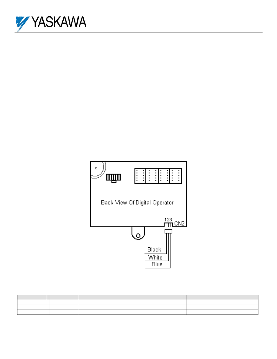 Yaskawa AI-030 User Manual | 3 pages