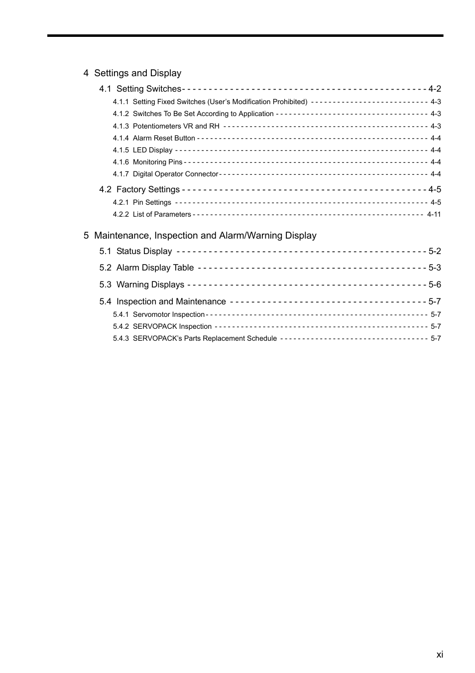 Yaskawa CACR-SRxxBF User Manual | Page 11 / 57