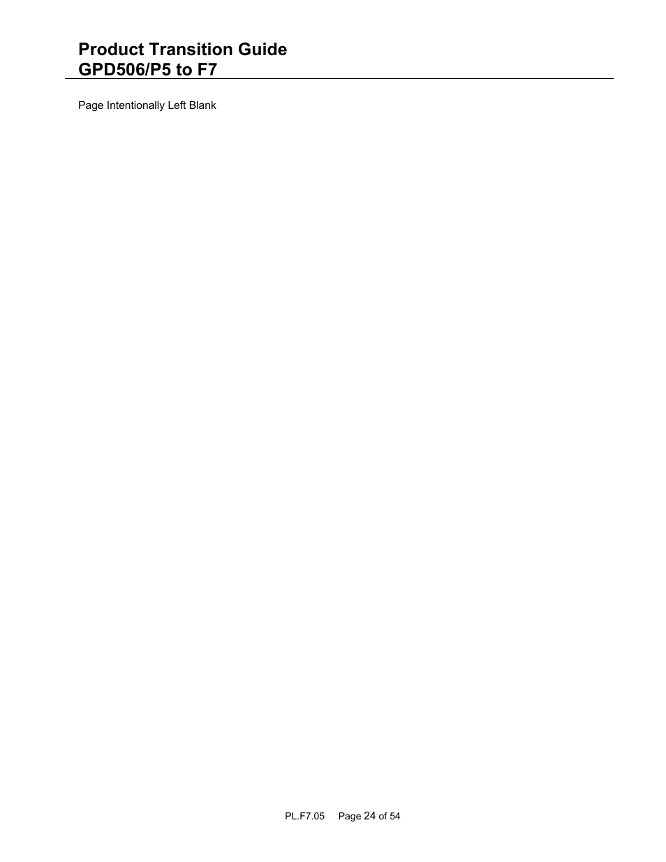 Yaskawa GPD 506/P5 to F7 User Manual | Page 24 / 54