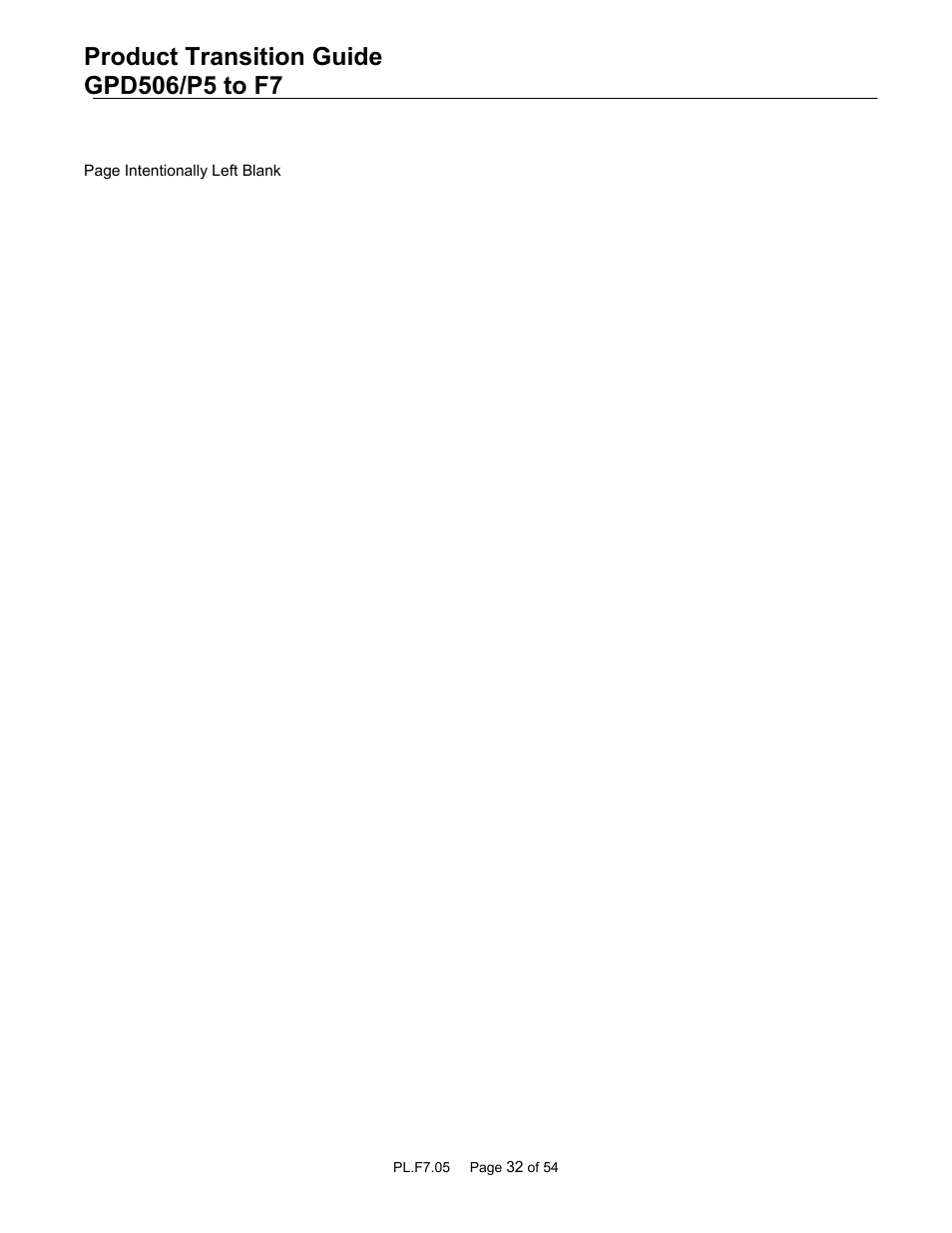 Yaskawa GPD 506/P5 to F7 User Manual | Page 32 / 54