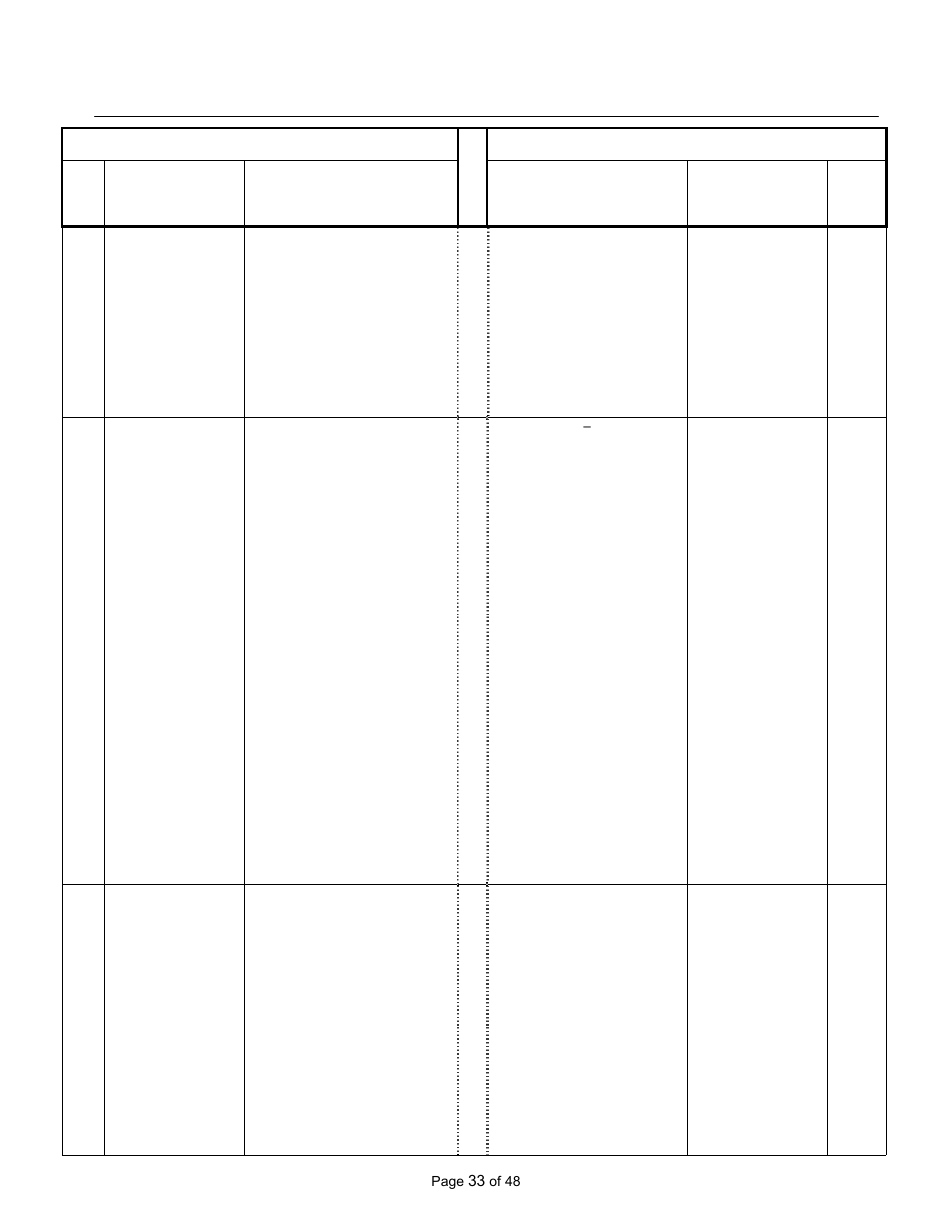 Appendix 3- parameter cross reference, Parameter name | Yaskawa GPD506/P5 to P7 User Manual | Page 33 / 48