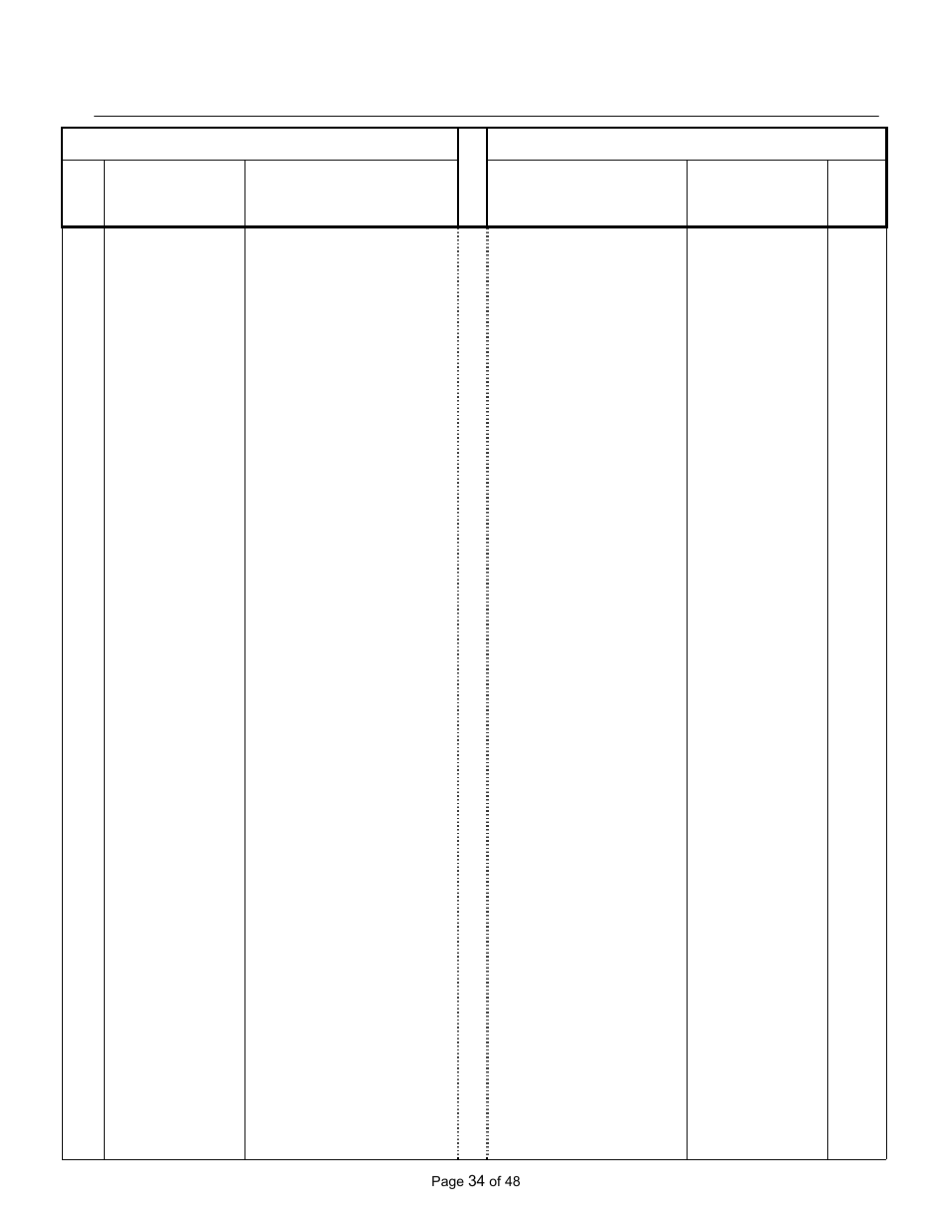 Appendix 3- parameter cross reference, Parameter name | Yaskawa GPD506/P5 to P7 User Manual | Page 34 / 48