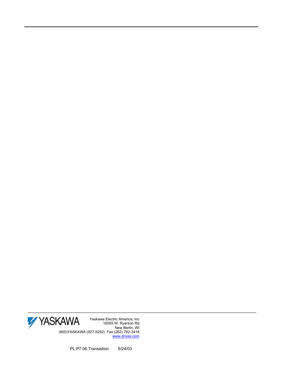 Yaskawa GPD506/P5 to P7 User Manual | Page 48 / 48