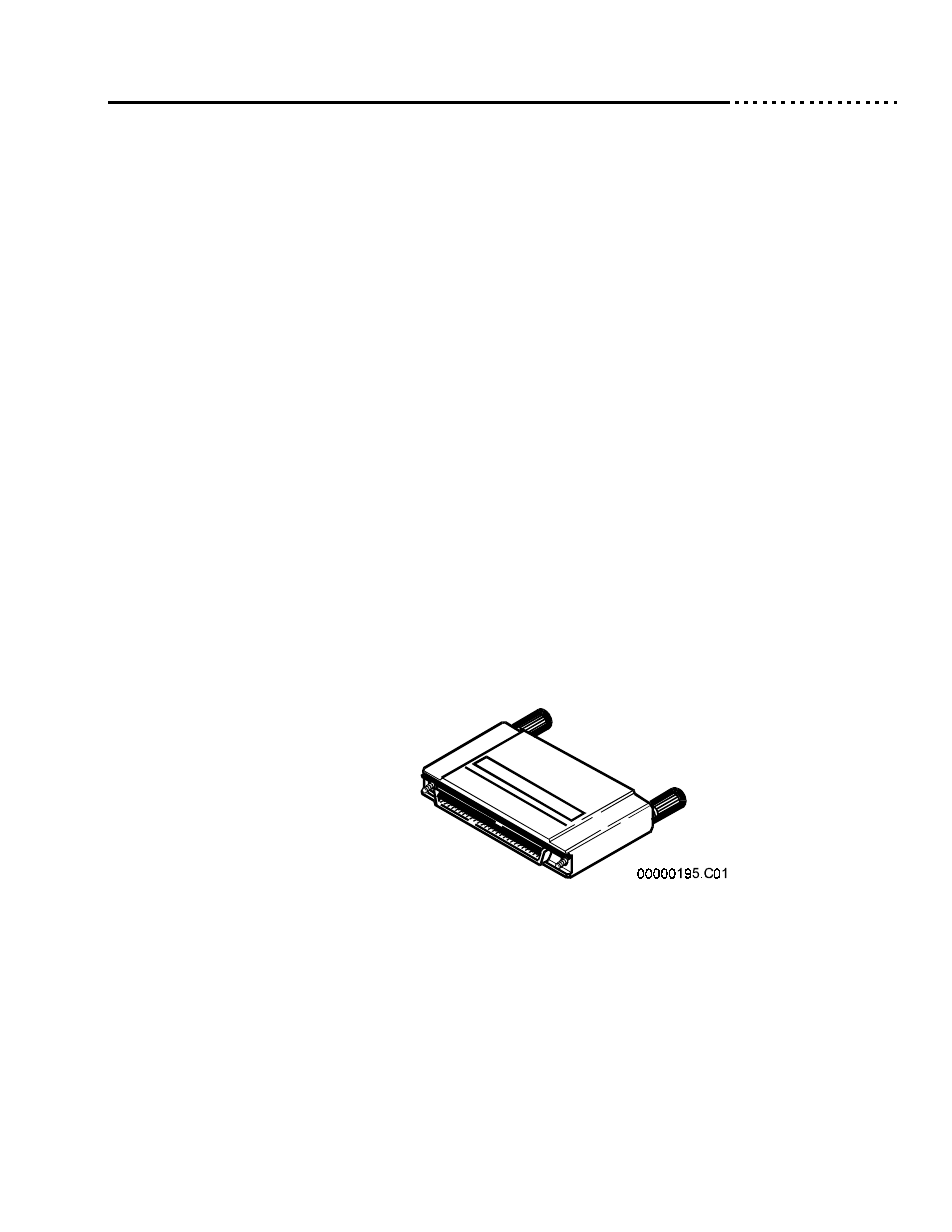 Installation procedure, Step 1. move array to operation site, Step 2. mount enclosure | Step 3. attach scsi cable, Step 4. terminate scsi bus, if necessary, Figure 6 scsi-p termination pack, Step 1, Move array to operation site, Step 2, Mount enclosure | Ciprico 6500 User Manual | Page 27 / 92