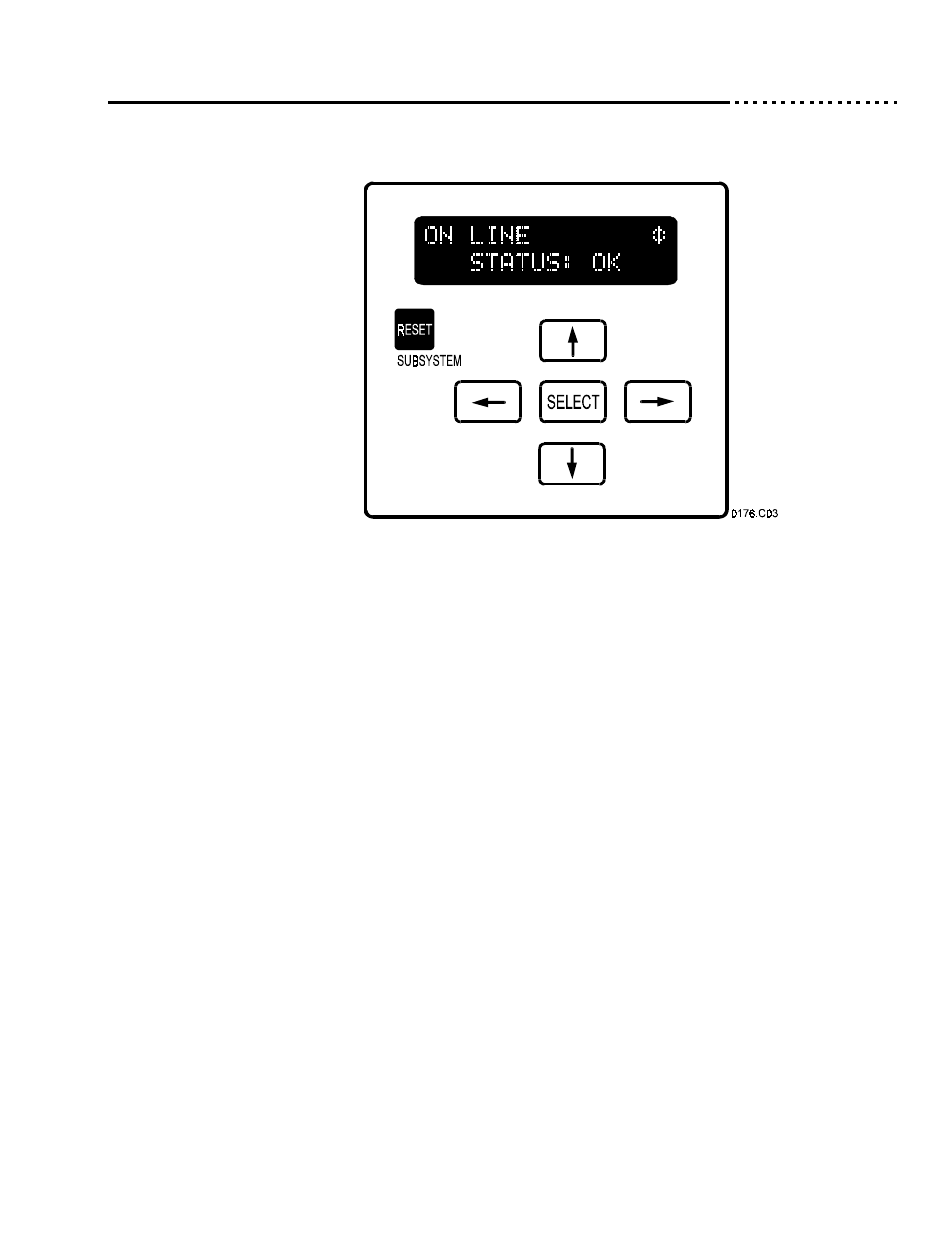 Controls and indicators, Figure 7 6500 display/operation panel | Ciprico 6500 User Manual | Page 33 / 92