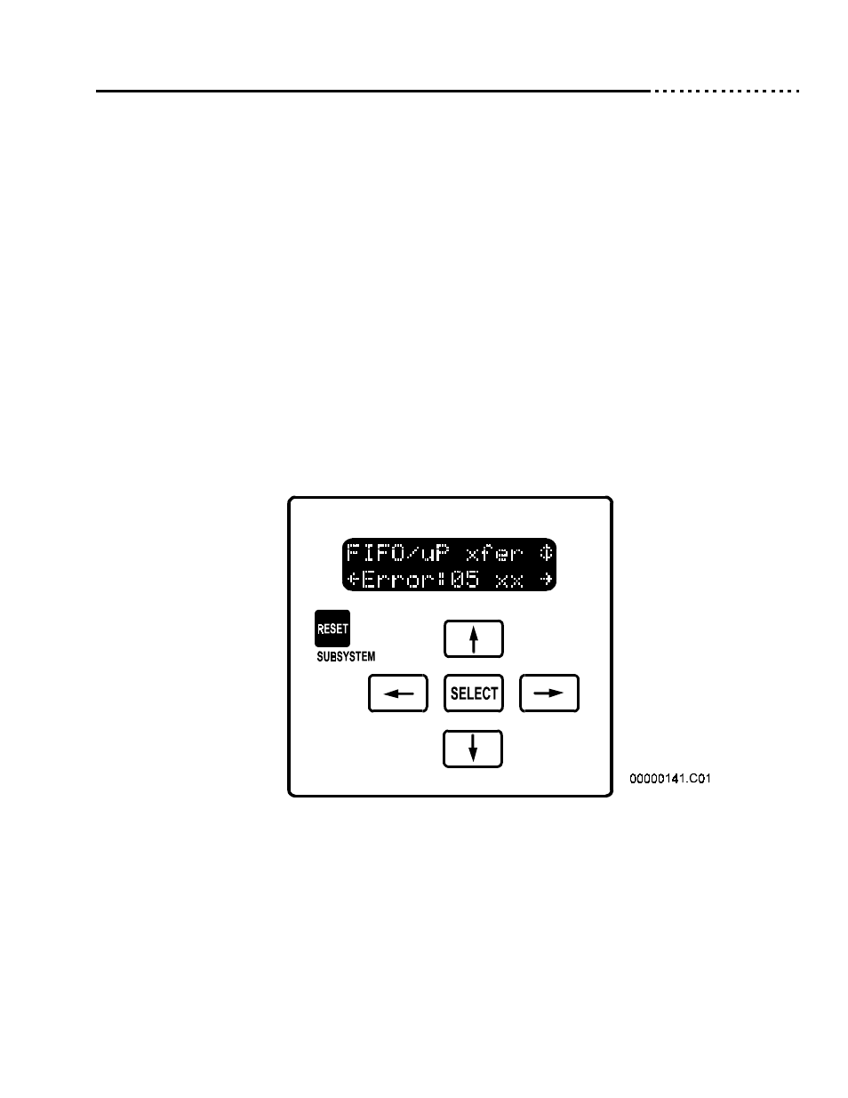 Built-in self test (bist) failures, Figure 16 sample bist error message, Indicators | Ciprico 6500 User Manual | Page 61 / 92
