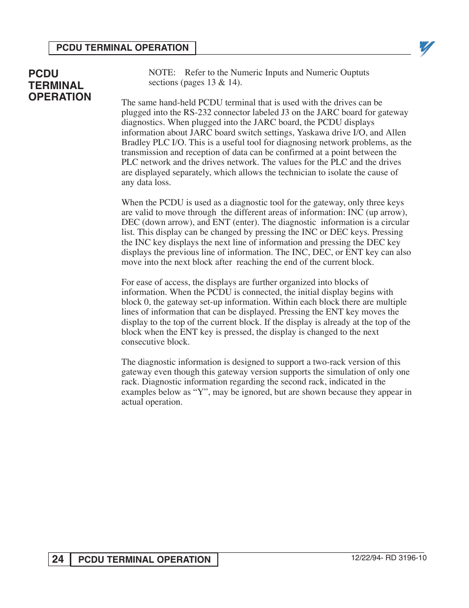 Yaskawa PLC-5 User Manual | Page 27 / 33
