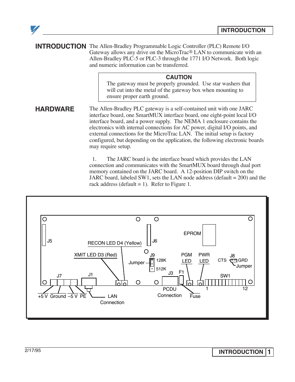 Introduction hardware | Yaskawa PLC-5 User Manual | Page 4 / 33