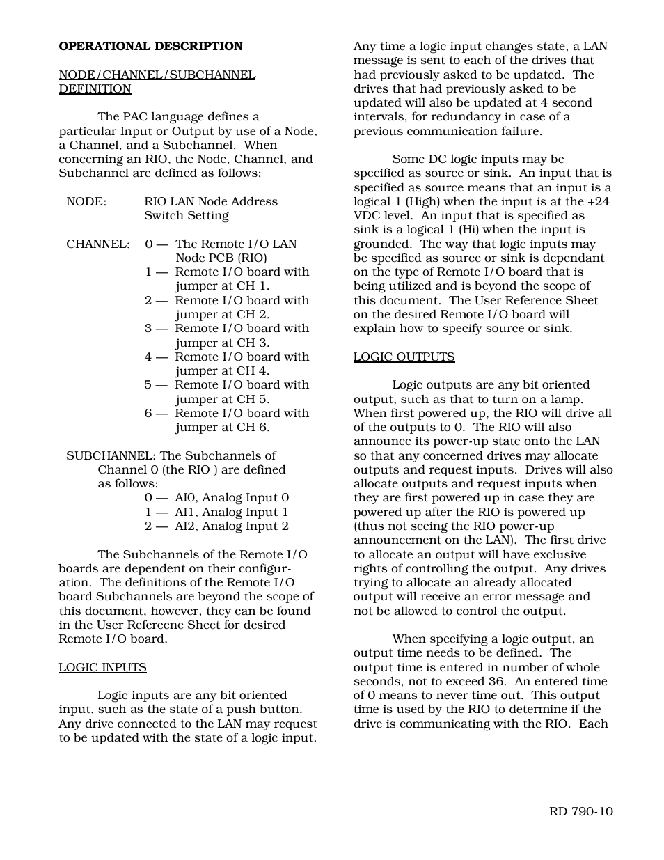 Yaskawa Remote I/O Controller LAN Node PCB for use with Microtrac DSD LAN User Manual | Page 3 / 6
