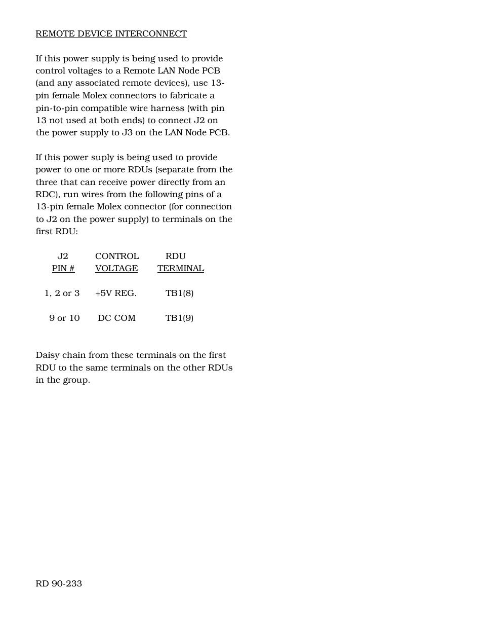 Yaskawa Remote Power Supply for use with Microtrac DSD Remote PCbs or Assemblies User Manual | Page 2 / 2