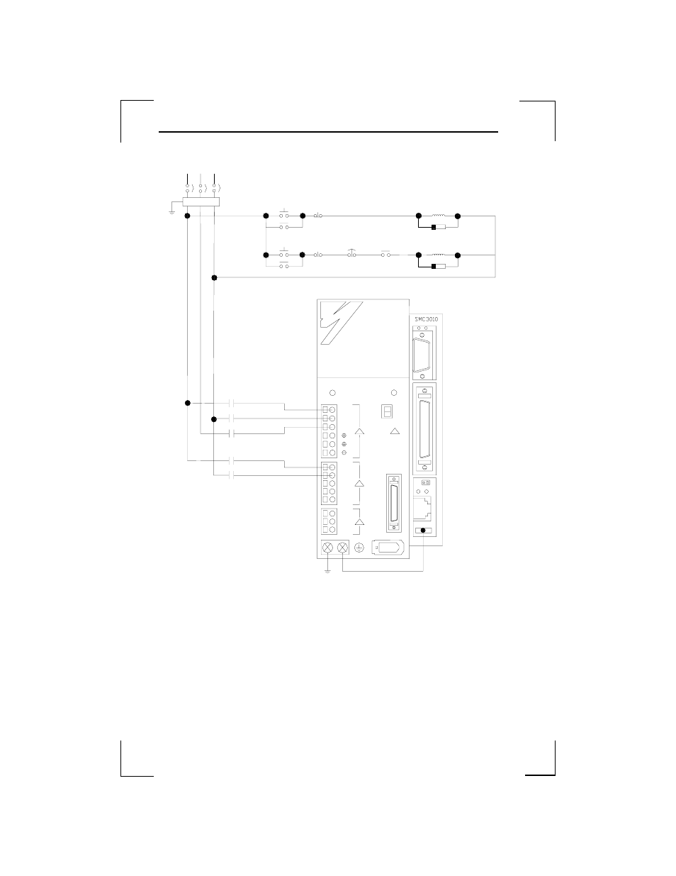 Power/connections wiring - three phase, Legend-mc installation guide | Yaskawa LEGEND-MC User Manual | Page 12 / 28
