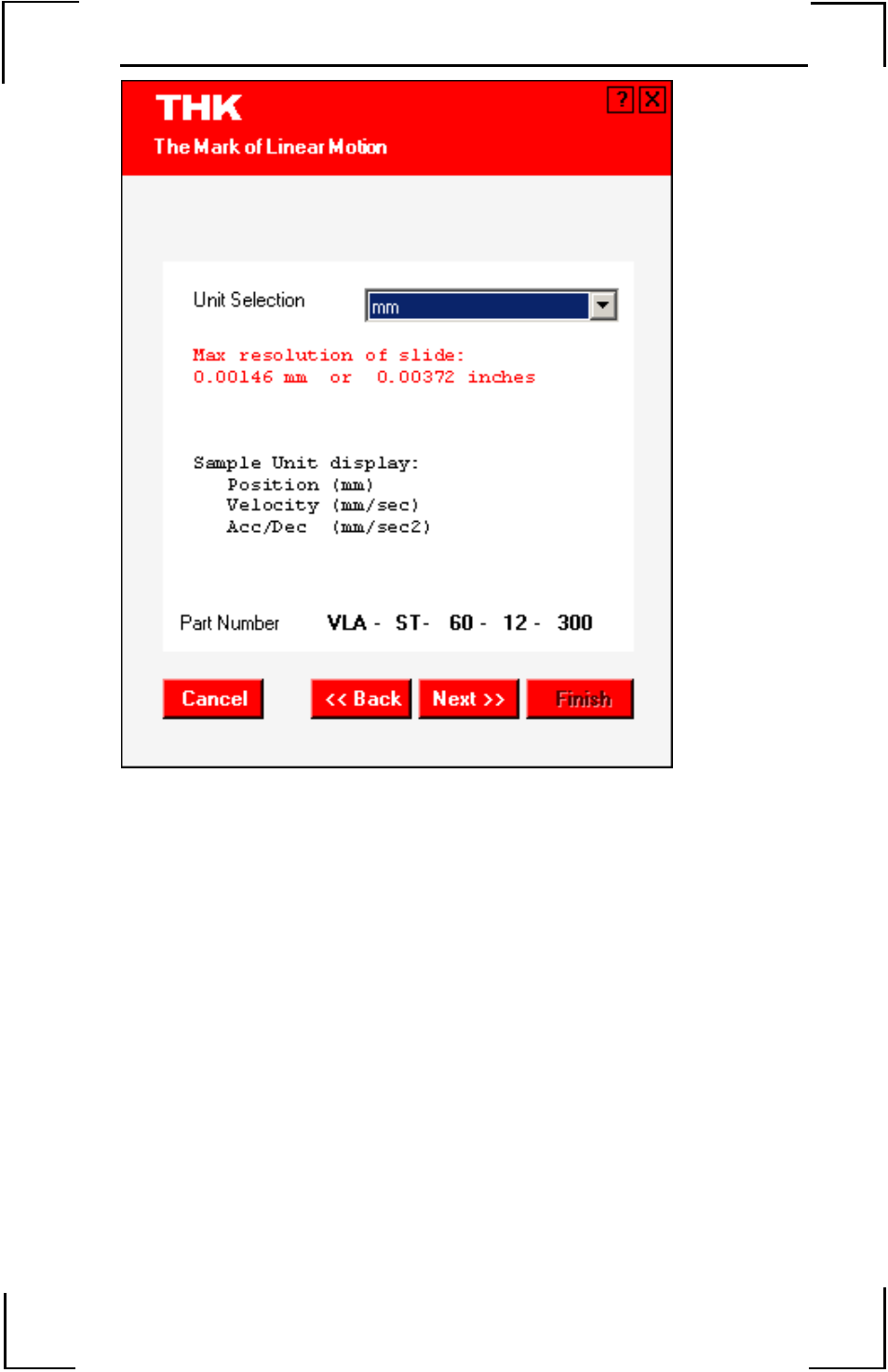 Select the units | Yaskawa SMCGUI-THK1 User Manual | Page 13 / 36
