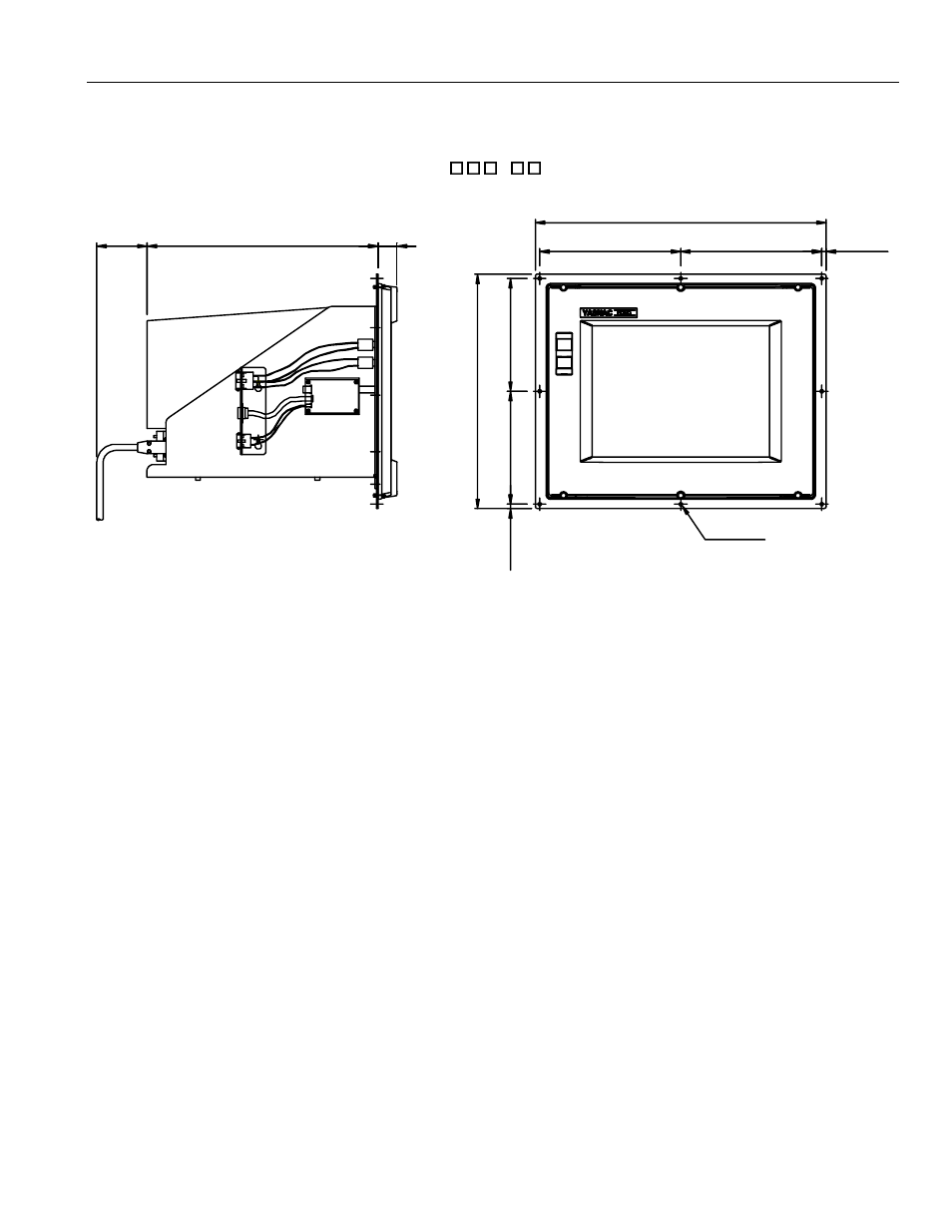 3 appendix 1.3 operation panel, 1 display unit type ( jznc-jpcop-ooo -oo ) | Yaskawa YASNAC PC NC Connecting Manual User Manual | Page 154 / 193
