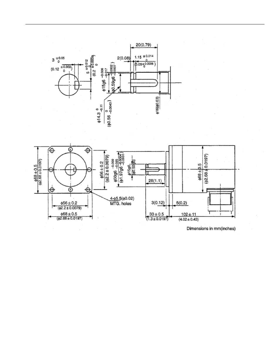 2 ne-1024-2md-11 (6000r/min) | Yaskawa YASNAC PC NC Connecting Manual User Manual | Page 168 / 193