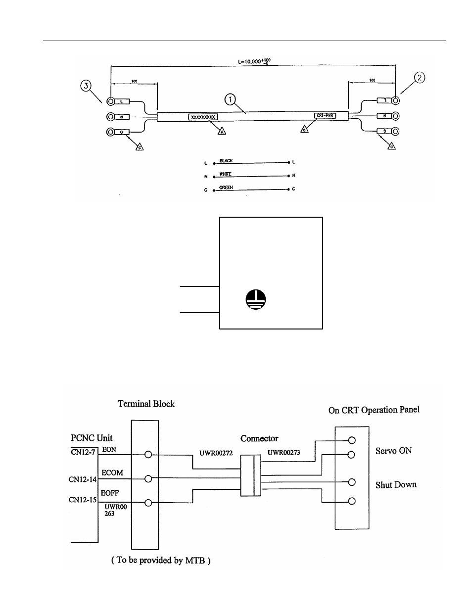 Yaskawa YASNAC PC NC Connecting Manual User Manual | Page 183 / 193