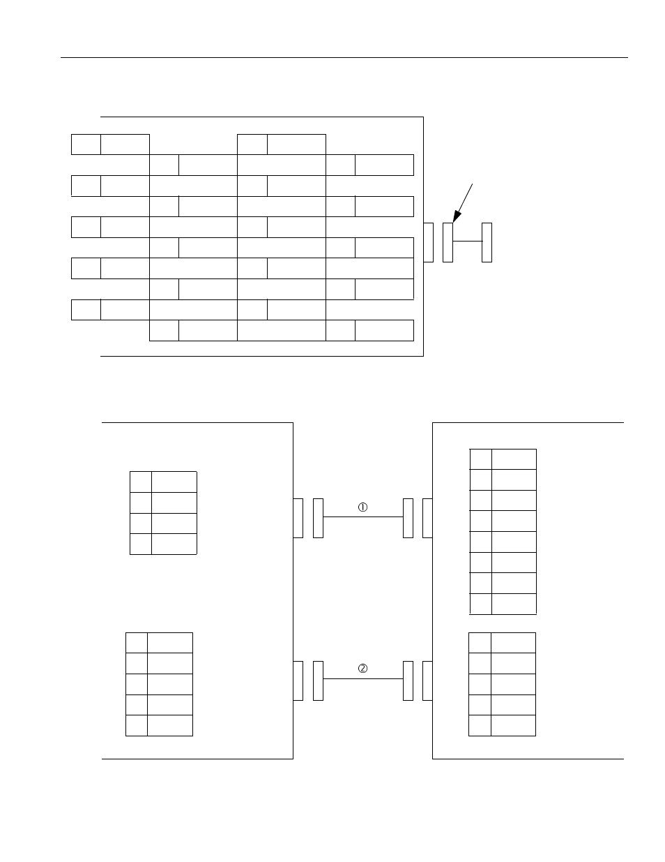 Gnd2, 24v3, Dincom | Tout1, Tout0, Din1, Din0, Dout, 5 connection with the direct in signals, 6 connection with the i/o board | Yaskawa YASNAC PC NC Connecting Manual User Manual | Page 185 / 193