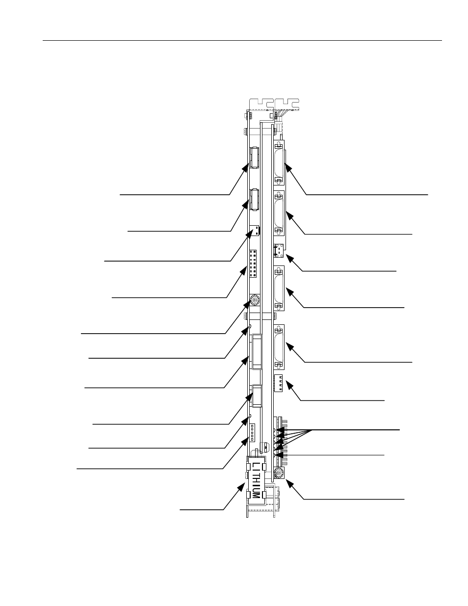 3 connector layout nc side | Yaskawa YASNAC PC NC Connecting Manual User Manual | Page 22 / 193