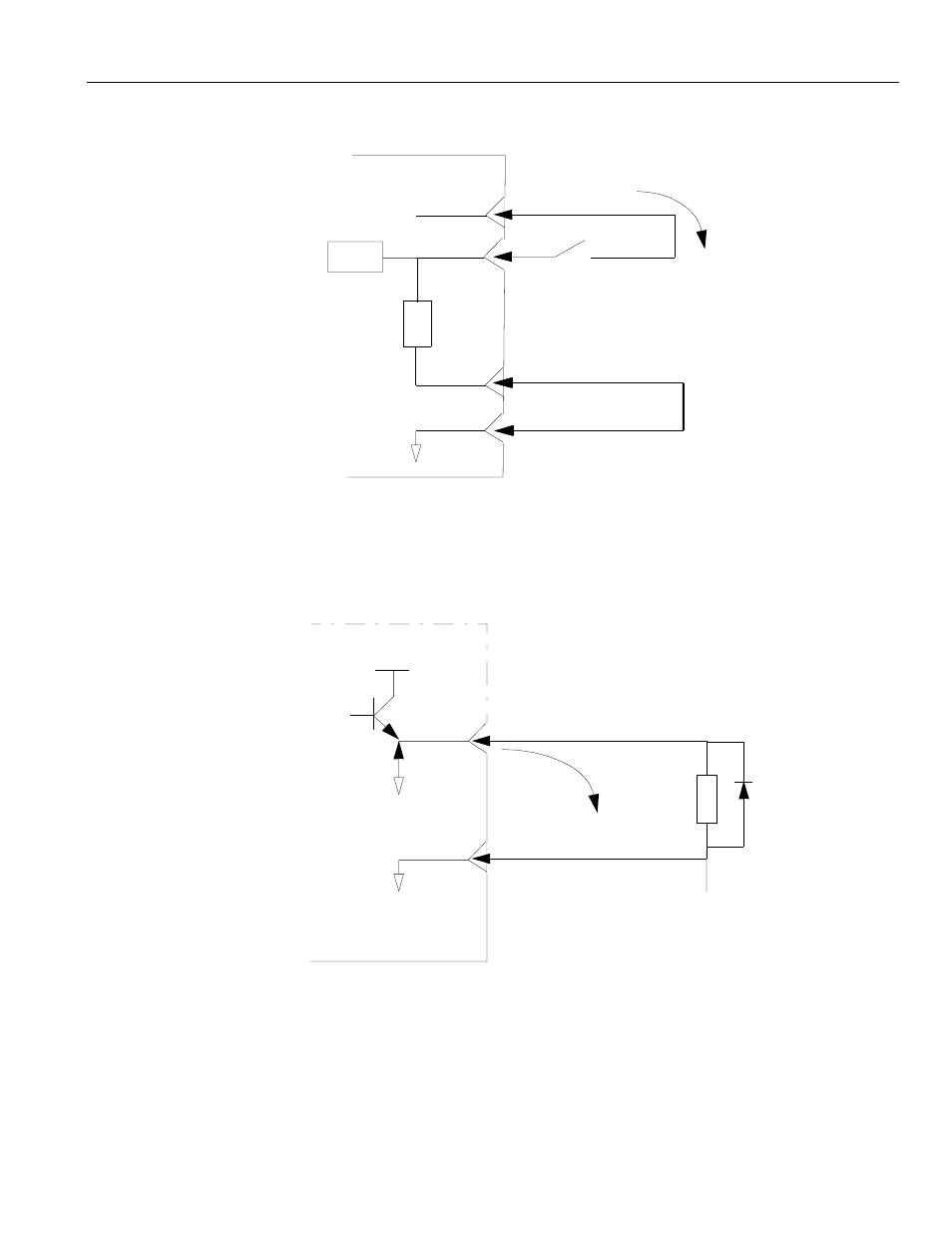 Figure 8.3.1.3 input circuit (for 24v common), Figure 8.3.1.4 output circuit (direct out signal) | Yaskawa YASNAC PC NC Connecting Manual User Manual | Page 79 / 193