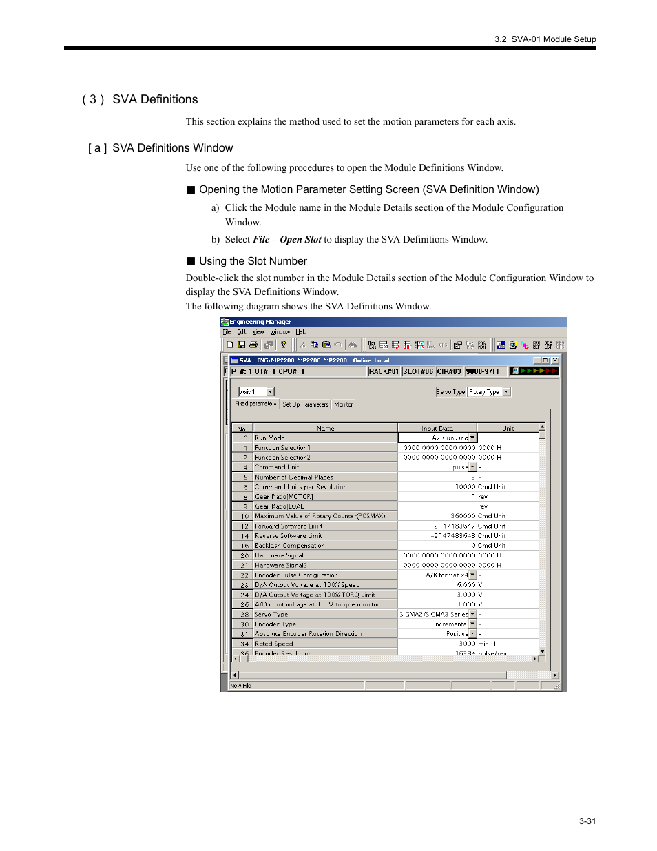 Yaskawa MP2200 Machine Controller User Manual | Page 103 / 529