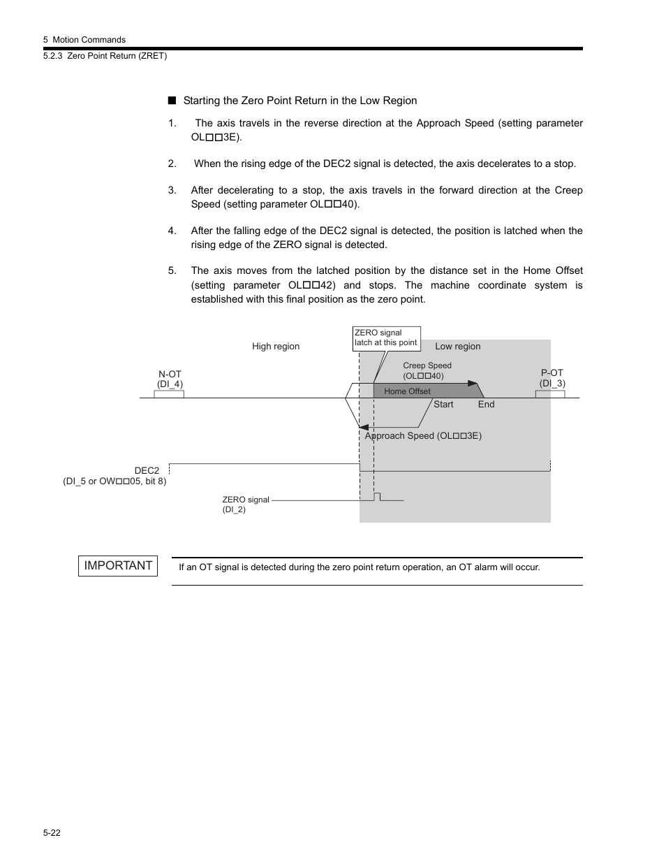 Important | Yaskawa MP2200 Machine Controller User Manual | Page 252 / 529