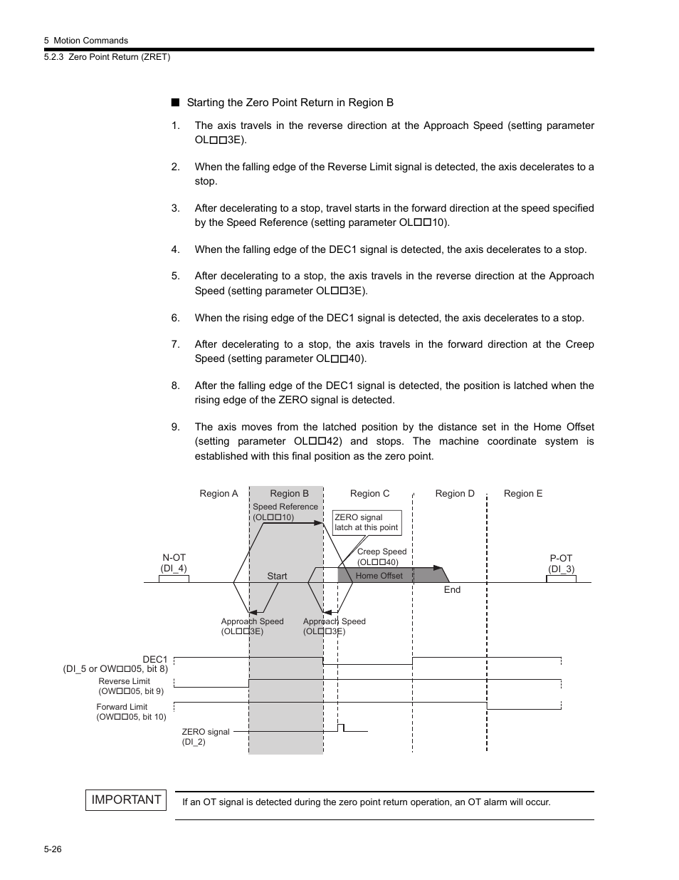 Important | Yaskawa MP2200 Machine Controller User Manual | Page 256 / 529