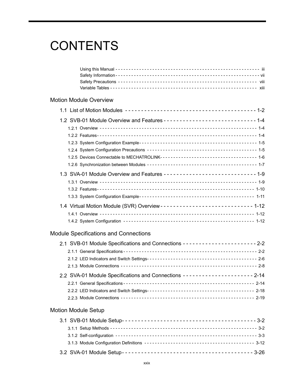 Yaskawa MP2200 Machine Controller User Manual | Page 29 / 529