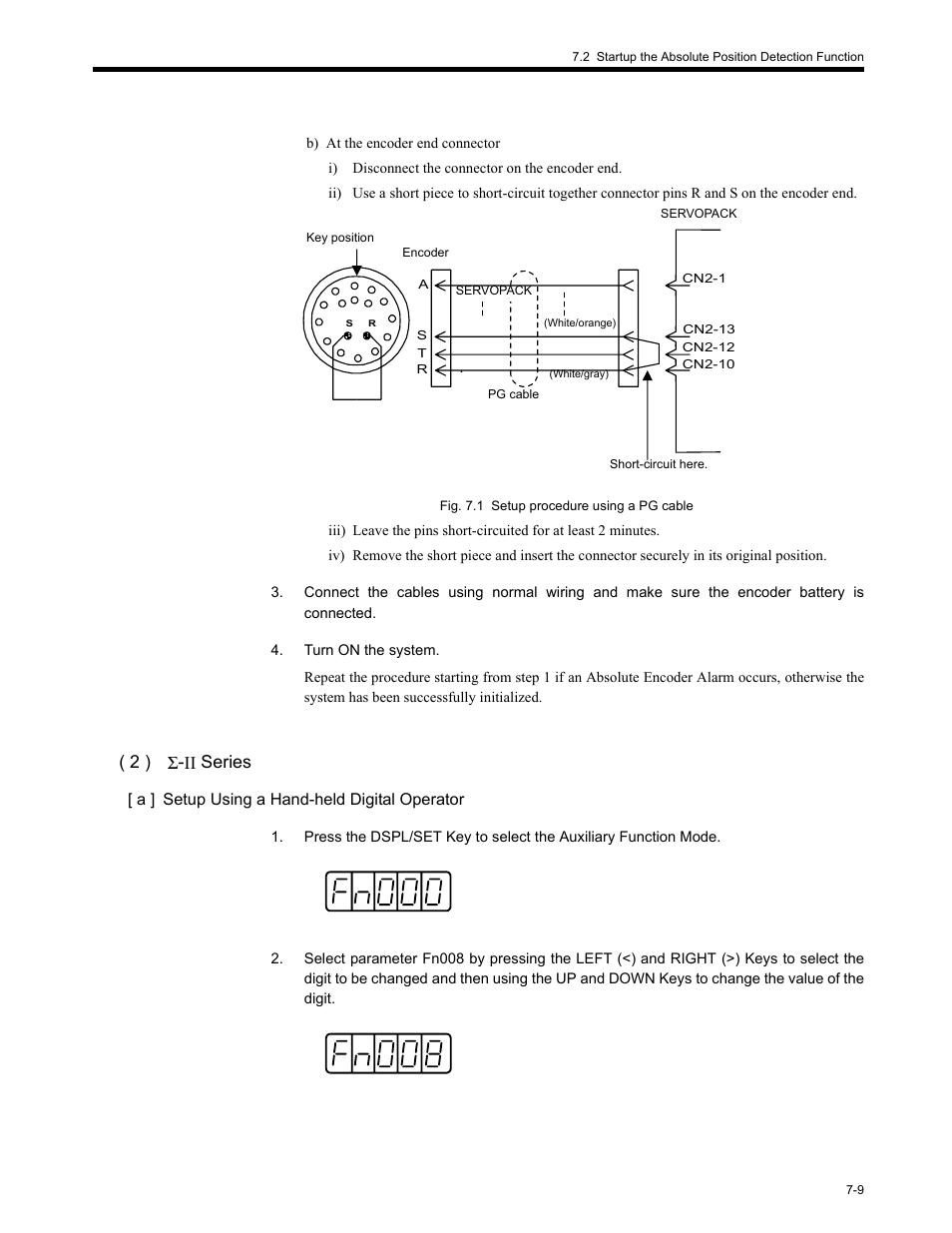 2 ) σ-ii series | Yaskawa MP2200 Machine Controller User Manual | Page 393 / 529