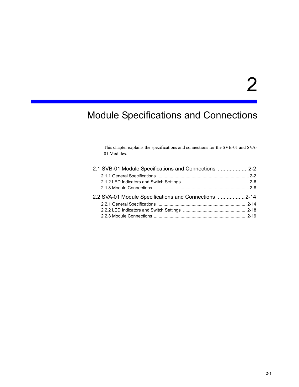 Module specifications and connections | Yaskawa MP2200 Machine Controller User Manual | Page 47 / 529