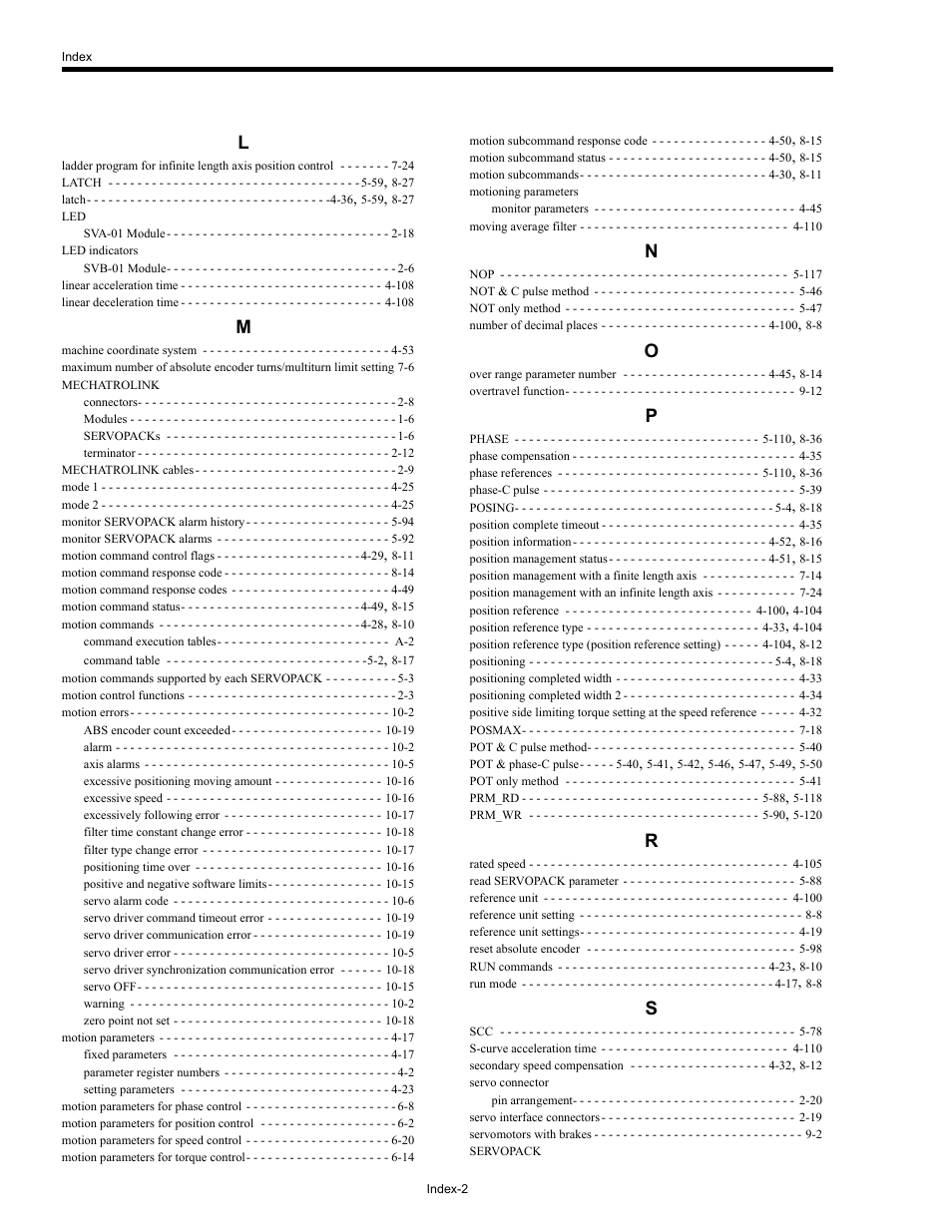 Yaskawa MP2200 Machine Controller User Manual | Page 524 / 529