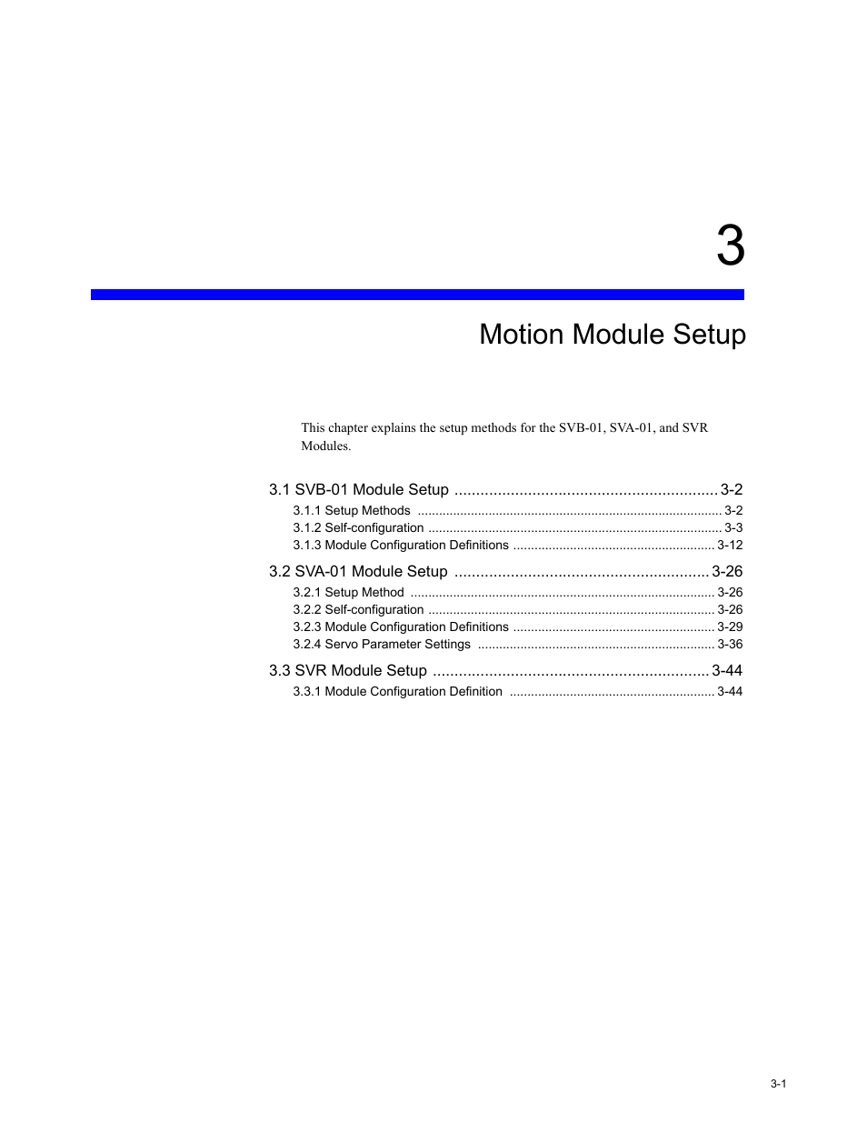 Motion module setup | Yaskawa MP2200 Machine Controller User Manual | Page 73 / 529