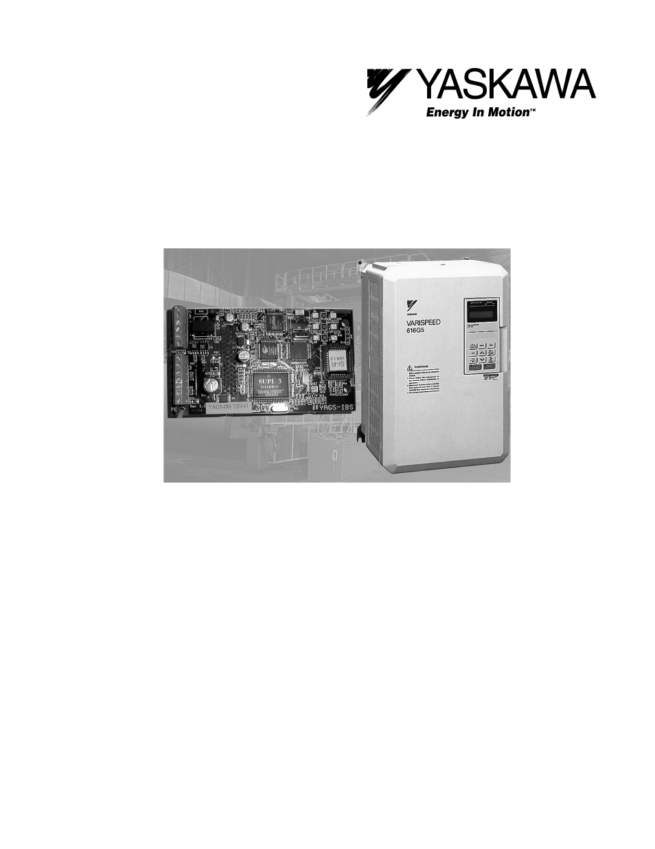 Yaskawa VS-616G5 InterBus-S Control Card SI-R User Manual | 17 pages