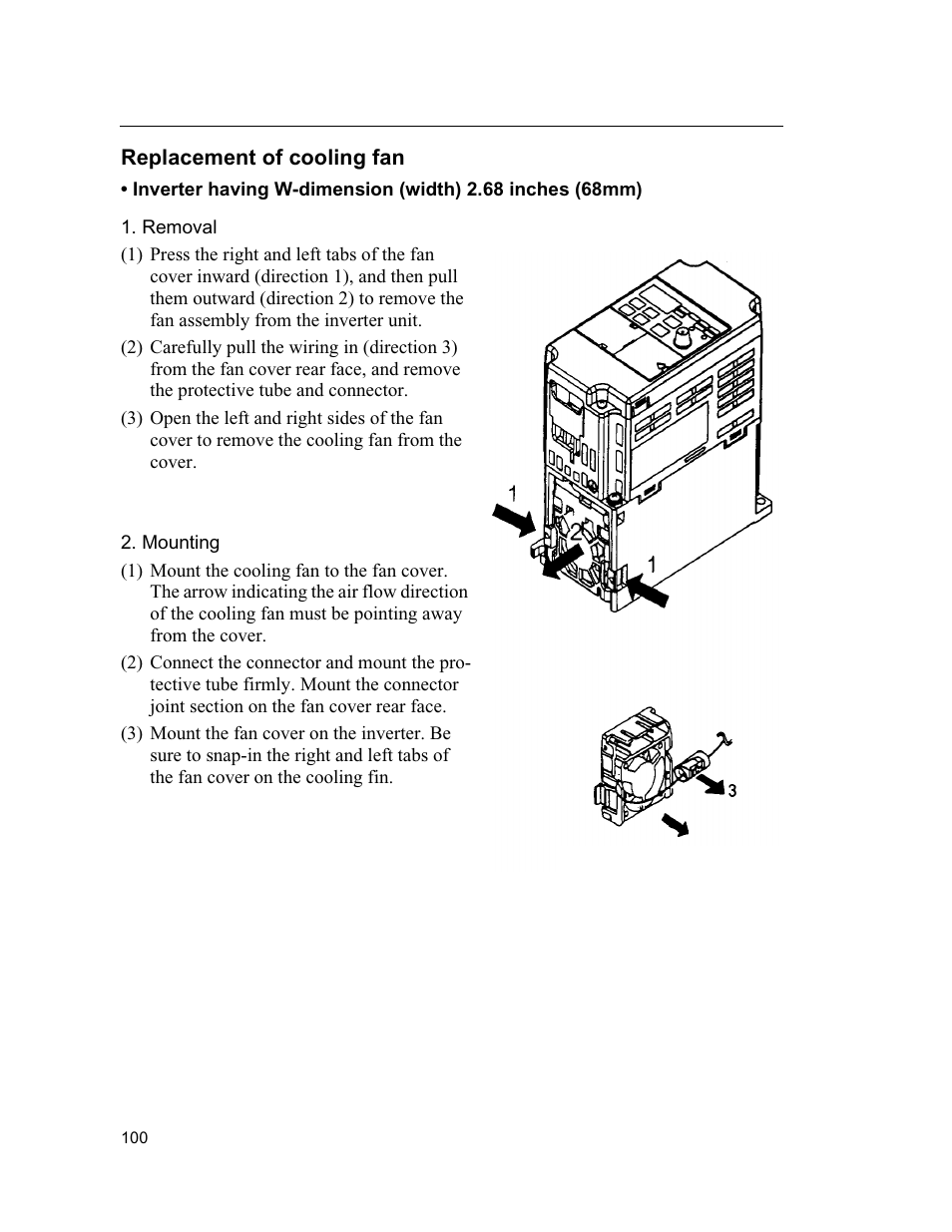 Yaskawa VS mini J7 Series User Manual | Page 100 / 118
