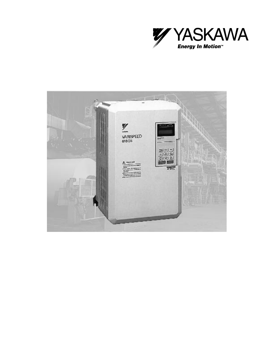 Yaskawa VS-616G5 Series Revision F Programming Manual User Manual | 162 pages