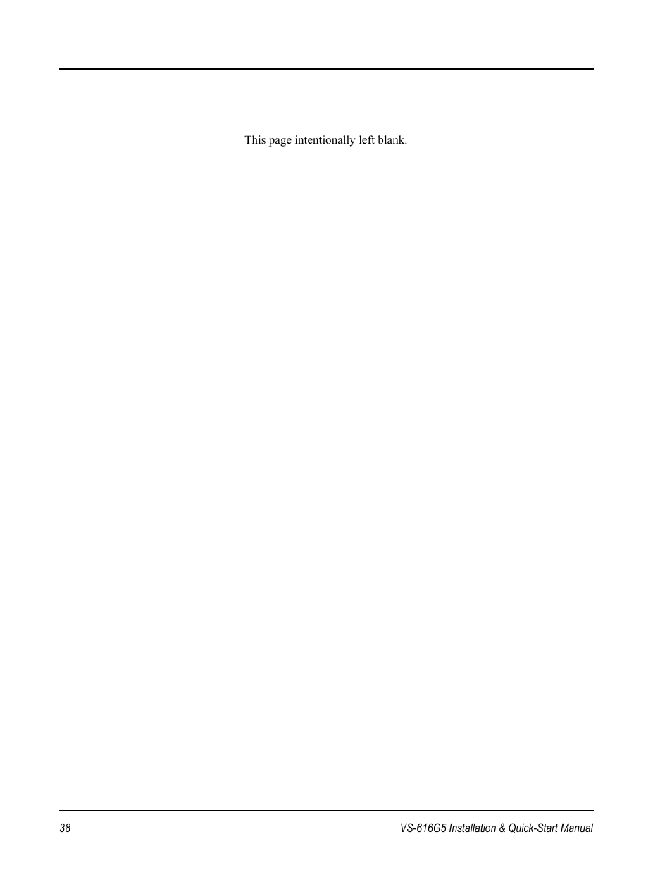 Yaskawa VS-616G5 Series Revision F Quick-Start User Manual | Page 38 / 117